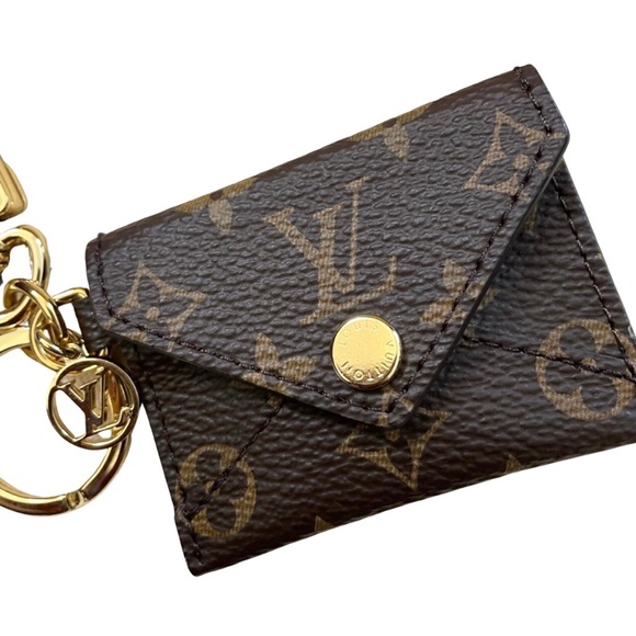 NEW! Louis Vuitton Kirigami Bag Charm Key Holder Key Fob Monogram LV Keychain - Picture 6 of 17